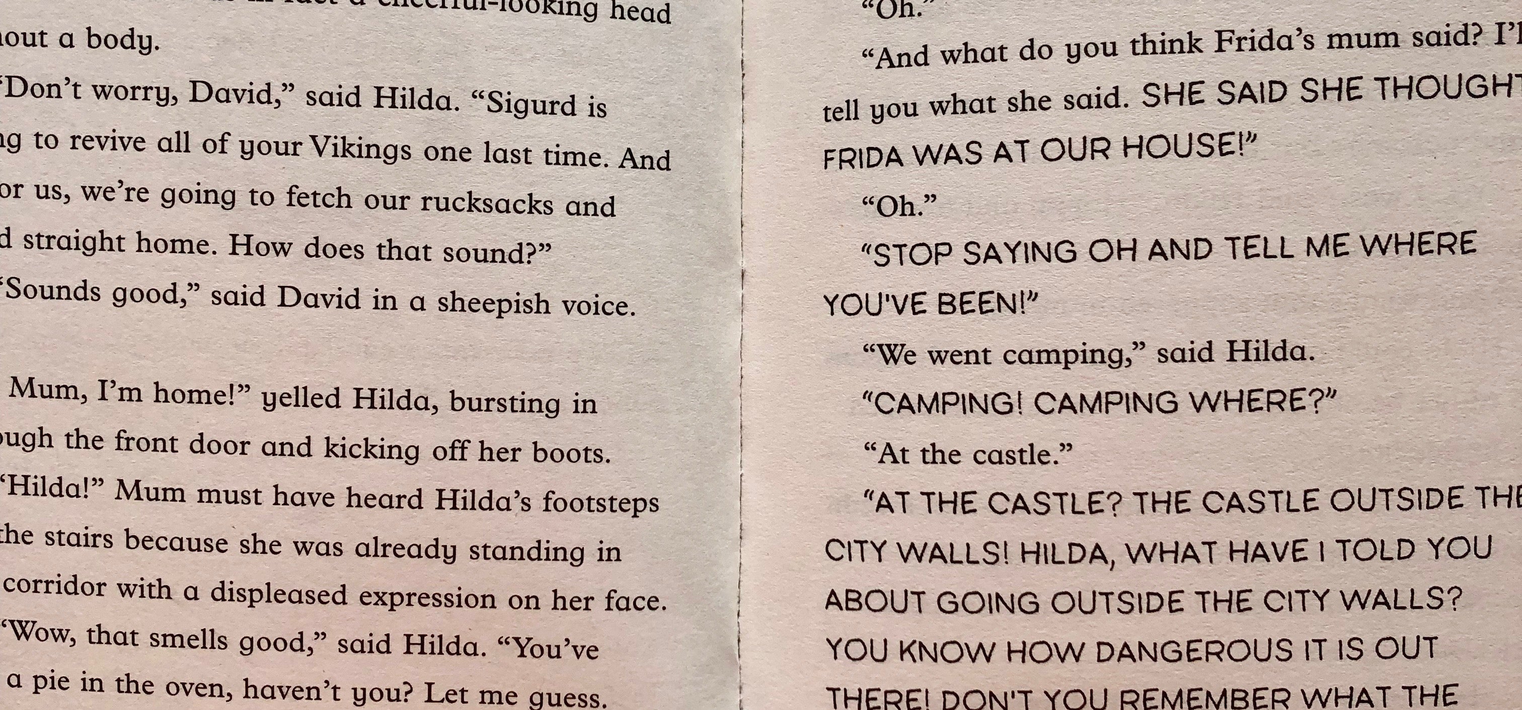 Hilda and the White Woff