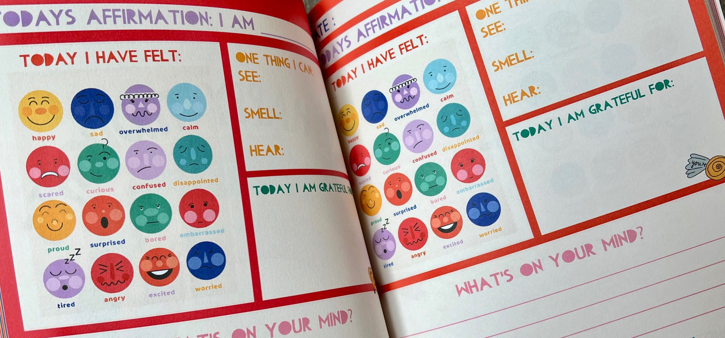 Strong, Kind, Loved, Me Journal
