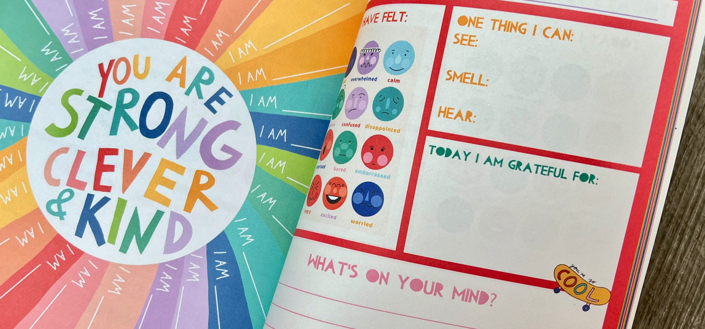Strong, Kind, Loved, Me Journal