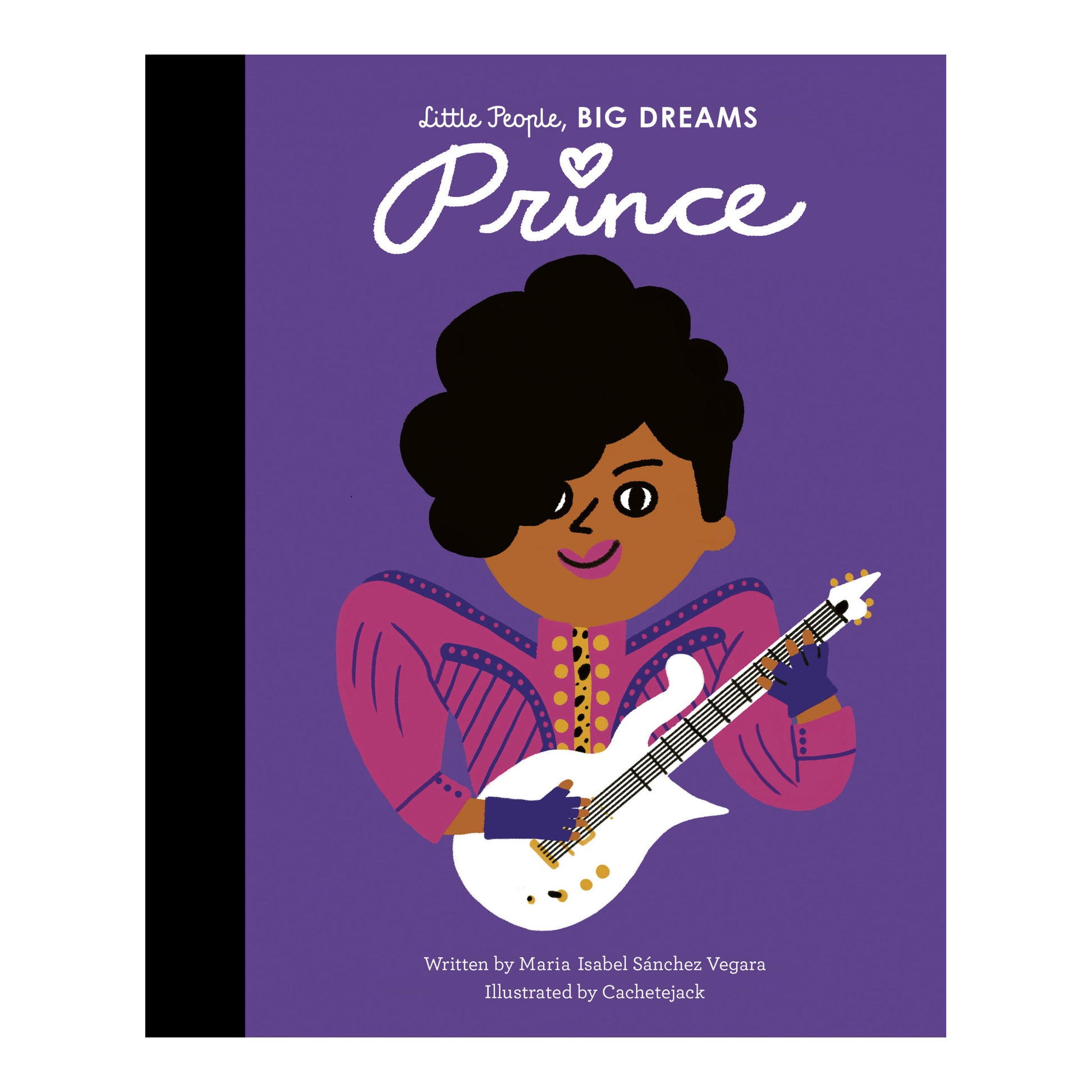Cover of Little People, BIG DREAMS: Prince, an illustrated children’s biography.
