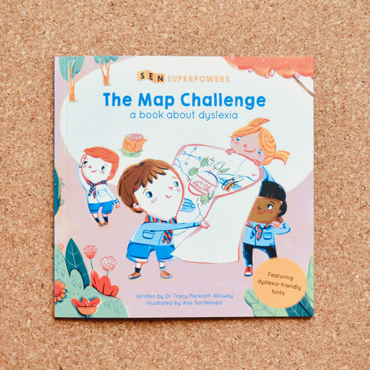 The Map Challenge: A Book about Dyslexia